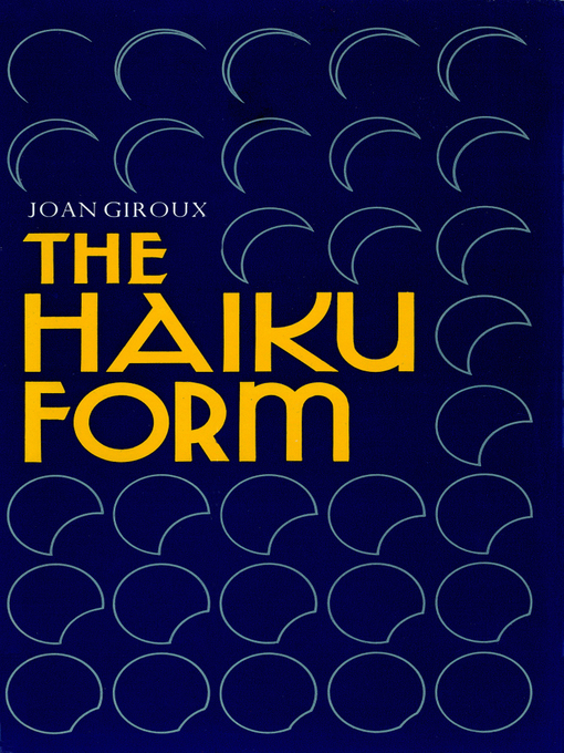 Title details for Haiku Form by Joan Giroux - Available